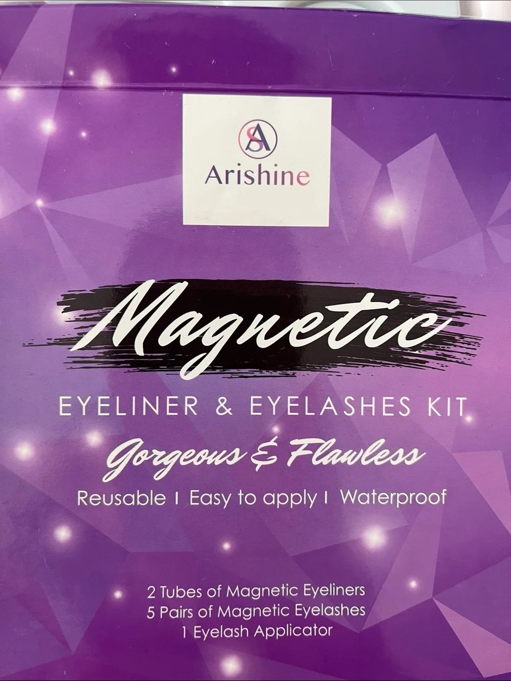 Magnetic Eyeliner & Eyelashes Kit - Purple